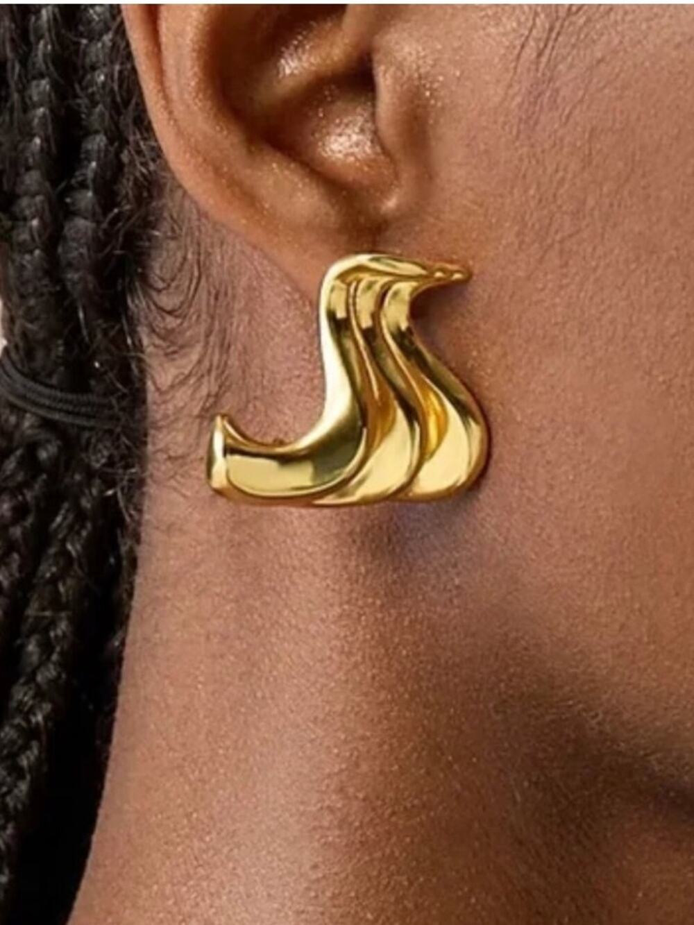 J. Crew | Sculptural squiggle earrings